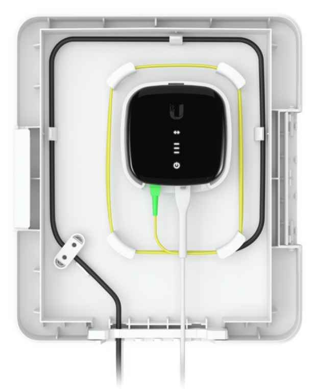 CAJA TERMINAL FIBRA OPTICA UBIQUITI UF-TERMINAL-BOX UFIBER - detalle