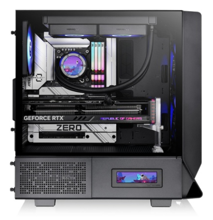 CAJA THERMALTAKE CERES 330 TG ARGB ATX 2XUSB 3.0 SIN FUENTE NEGRO - detalle