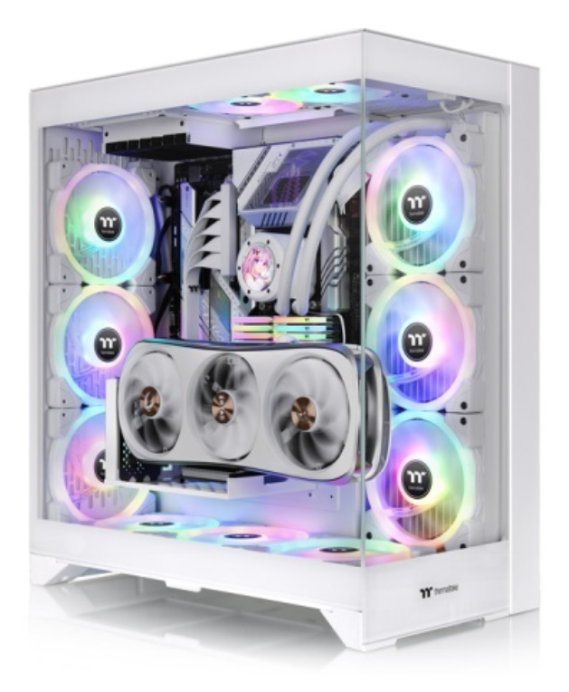 CAJA THERMALTAKE CTE E600 MX SNOW ATX 2XUSB 3.0 SIN FUENTE BLANCO