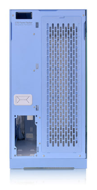 CAJA THERMALTAKE CTE E660 MID TOWER 2XUSB 3.0 1XUSB-C SN FUENTE AZUL HYDRANGEA - detalle