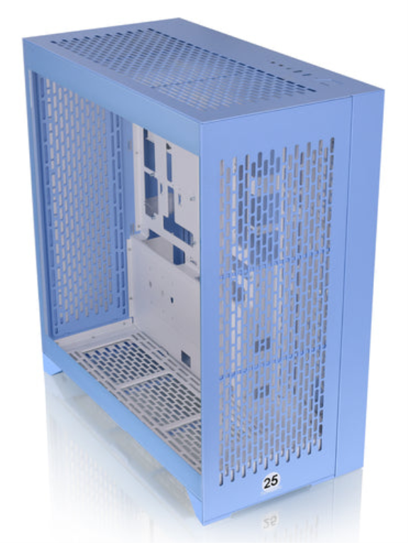 CAJA THERMALTAKE CTE E660 MID TOWER 2XUSB 3.0 1XUSB-C SN FUENTE AZUL HYDRANGEA - detalle
