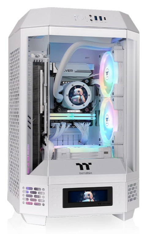 CAJA THERMALTAKE MINI-ITX TOWER 250 2XVENT 120MM SN FUENTE BLANCO