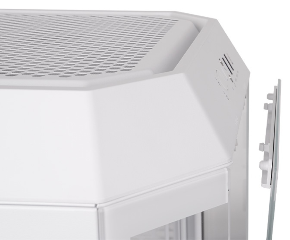 CAJA THERMALTAKE MINI-ITX TOWER 250 2XVENT 120MM SN FUENTE BLANCO - detalle
