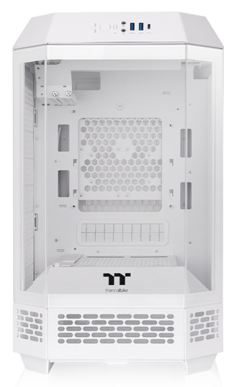 CAJA THERMALTAKE MINI-ITX TOWER 250 2XVENT 120MM SN FUENTE BLANCO - detalle