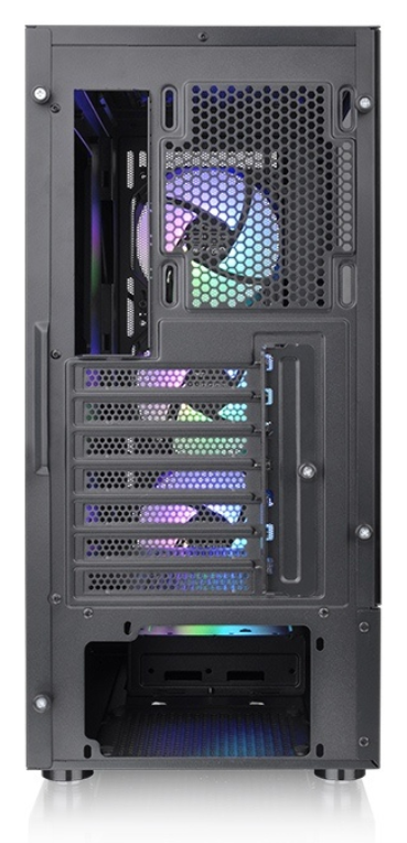 CAJA THERMALTAKE S200 TG ATX 2XUSB 3.0 ARGB SIN FUENTE NEGRO - detalle
