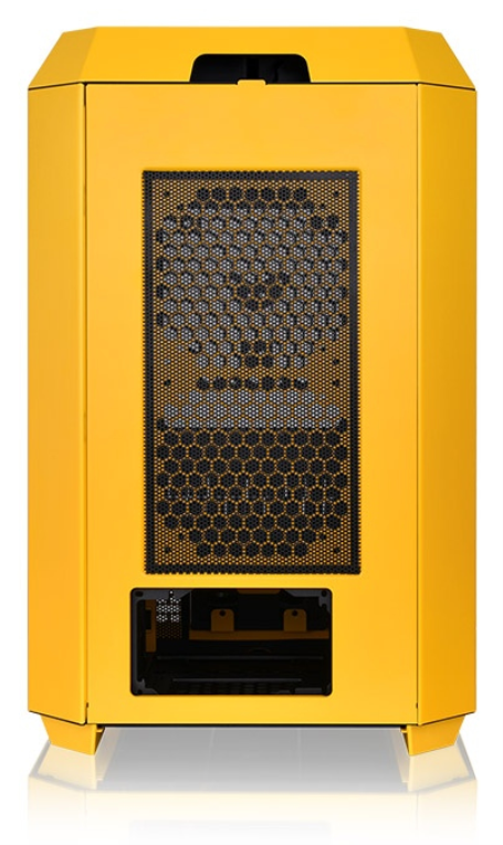 CAJA THERMALTAKE THE TOWER 300 MINI-ITX 2XUSBA 3.2 SIN FUENTE BUMBLEEBEE - detalle