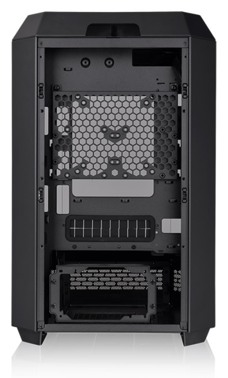 CAJA THERMALTAKE THE TOWER T300 ATX 2XUSB 3.0 SIN FUENTE NEGRO - detalle