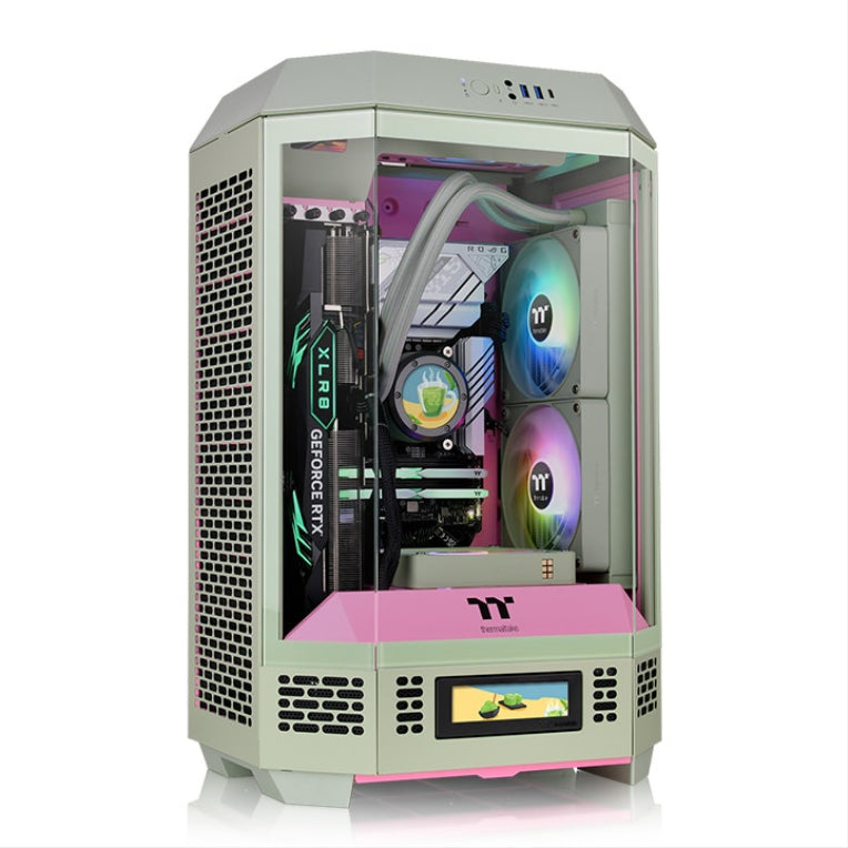 Thermaltake Tower 300 Matcha Plum Micro Torre Ciruela