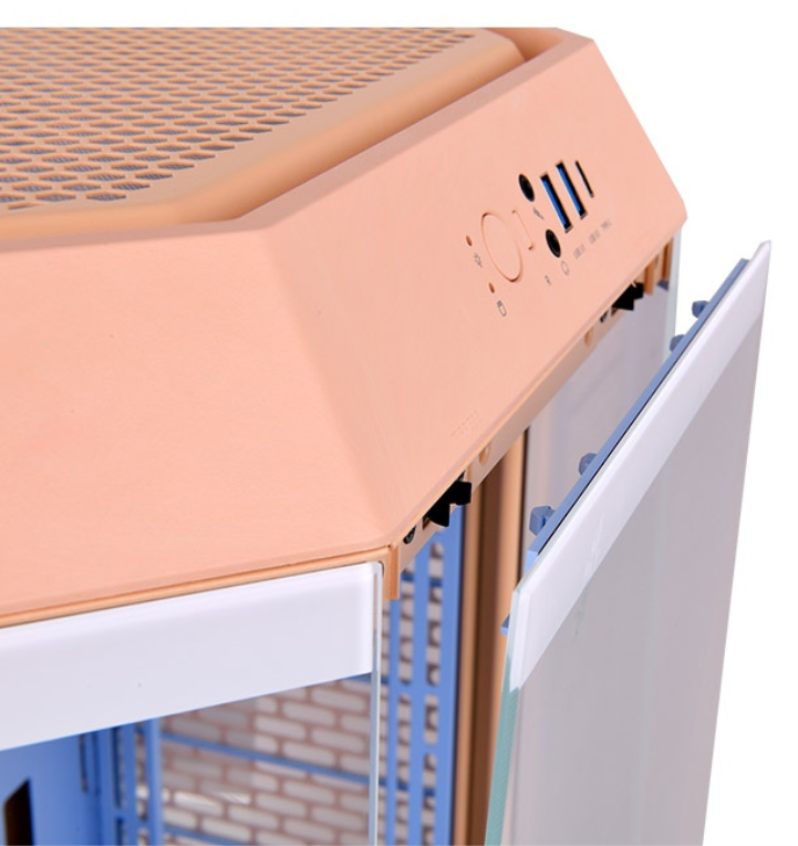 CAJA THERMALTAKE THE TOWER T300 M-ATX 2XUSB 3.0 SN FUENTE PEACH - detalle