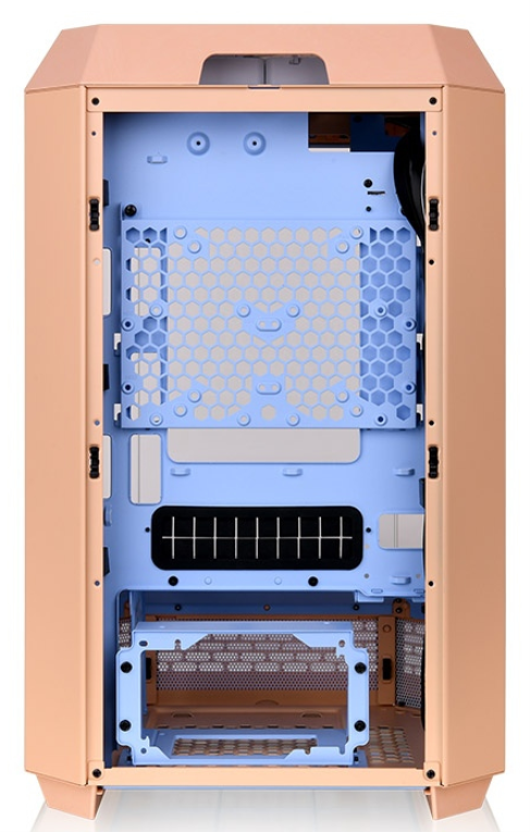 CAJA THERMALTAKE THE TOWER T300 M-ATX 2XUSB 3.0 SN FUENTE PEACH - detalle