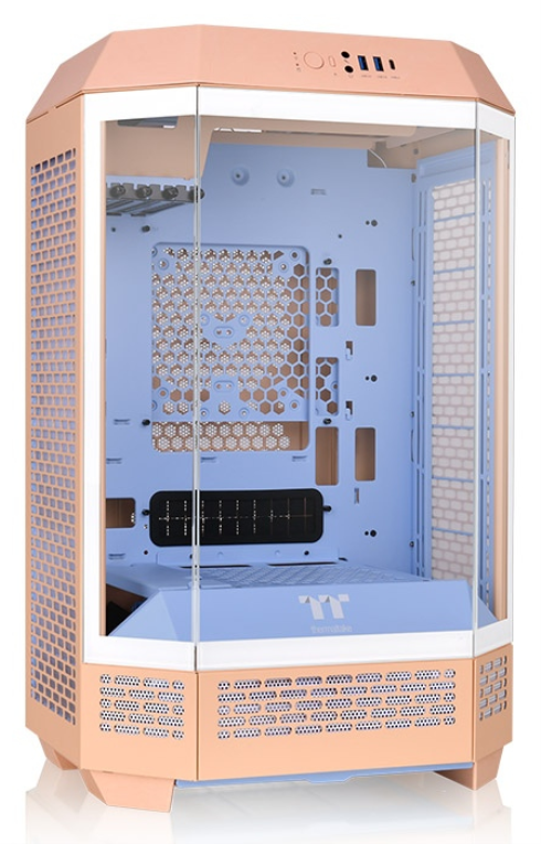 CAJA THERMALTAKE THE TOWER T300 M-ATX 2XUSB 3.0 SN FUENTE PEACH - detalle