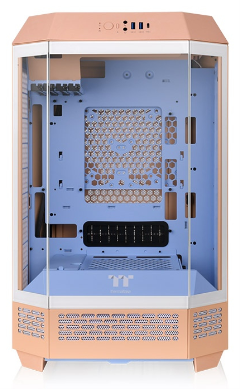 CAJA THERMALTAKE THE TOWER T300 M-ATX 2XUSB 3.0 SN FUENTE PEACH - detalle