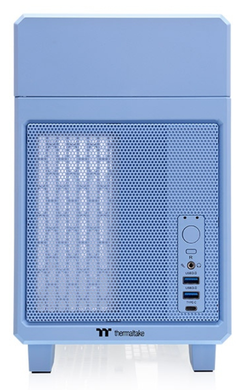 CAJA THERMALTAKE TR100 MINI-ITX USB 3.2 C x 1 USB 3.0 x 2 SN FUENTE AZUL - detalle