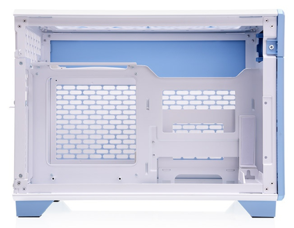 CAJA THERMALTAKE TR100 MINI-ITX USB 3.2 C x 1 USB 3.0 x 2 SN FUENTE AZUL - detalle