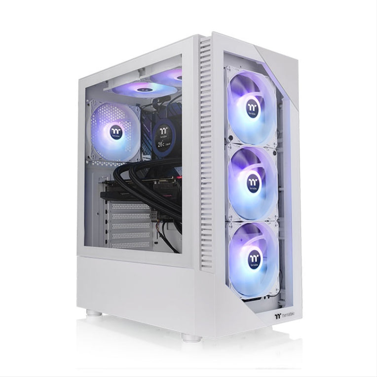 Thermaltake View 200 TG Snow ARGB Midi Tower Blanco
