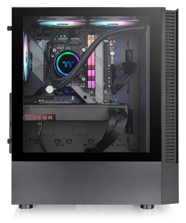 CAJA THERMALTAKE VIEW 200 TG ARGB ATX 2XUSB 3.2 SIN FUENTE NEGRO - detalle