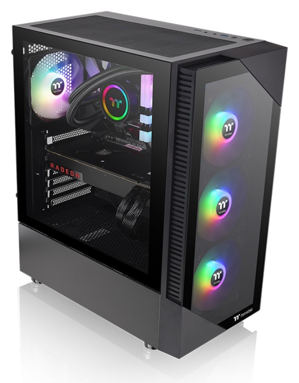 CAJA THERMALTAKE VIEW 200 TG ARGB ATX 2XUSB 3.2 SIN FUENTE NEGRO - detalle