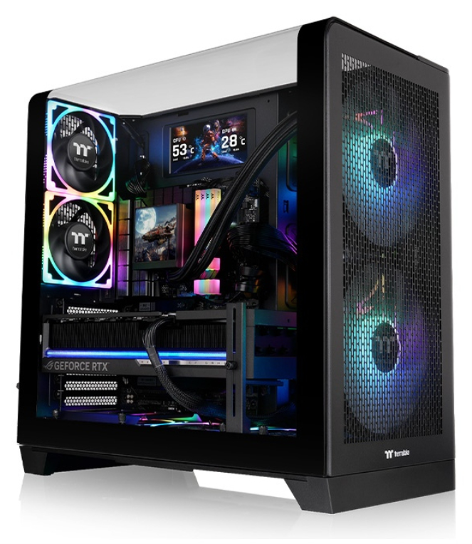 CAJA THERMALTAKE VIEW 390 AIR ATX 2XUSB 3.0 SIN FUENTE NEGRO