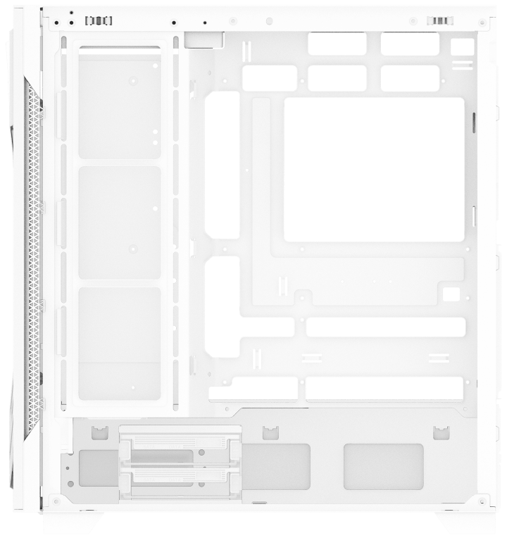 CAJA XPG STARKER AIR ATX VENT 4X120MM FAN 1XUSB C 3.2 SIN FUENTE BLANCO - detalle