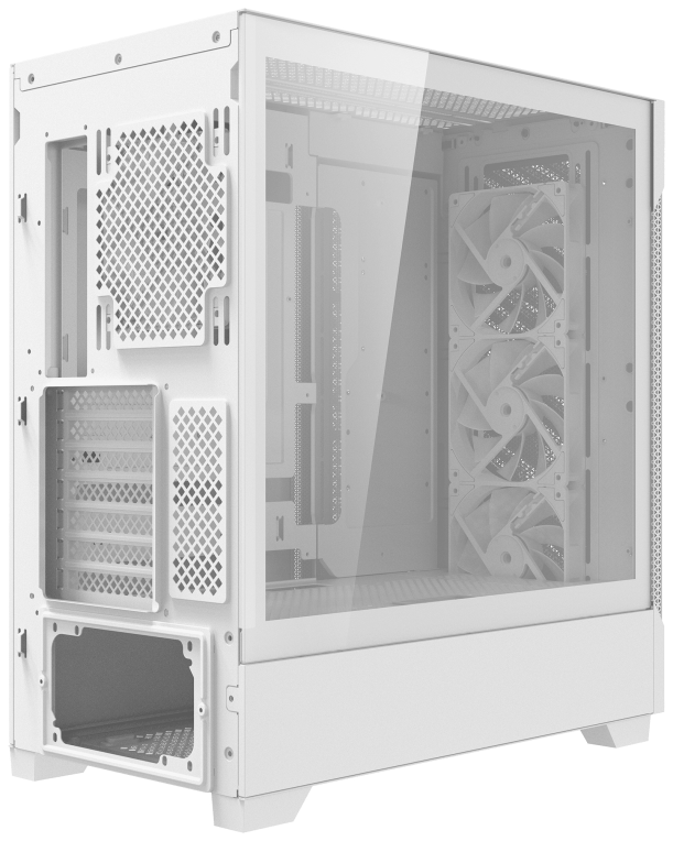 CAJA XPG STARKER AIR ATX VENT 4X120MM FAN 1XUSB C 3.2 SIN FUENTE BLANCO - detalle