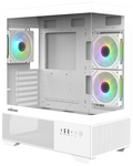 CAJA ZALMAN CHRONIX ATX 3 XVENT 120MM ARGB 1XUSB 3.0 BLANCO S/N FUENTE