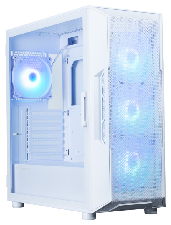 CAJA ZALMAN I3 NEO ARGB V2 ATX 4XVENT 120MM 2XUSB 3.0 BLANCO S/N FUENTE - detalle