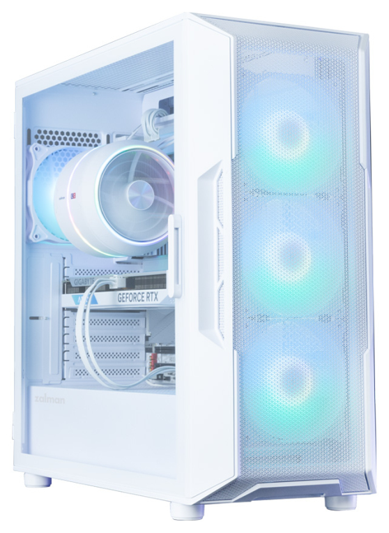 CAJA ZALMAN I3 NEO ARGB V2 ATX 4XVENT 120MM 2XUSB 3.0 BLANCO S/N FUENTE - detalle