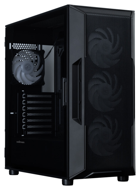 CAJA ZALMAN I3 NEO ARGB V2 ATX 4XVENT 120MM 2XUSB 3.0 NEGRO S/N FUENTE - detalle