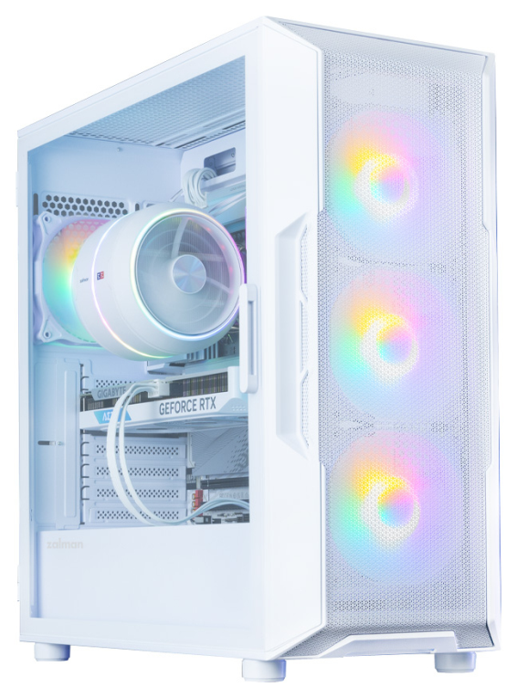 CAJA ZALMAN I3 NEO V2 ATX 4XVENT 120MM 2XUSB 3.0 BLANCO S/N FUENTE