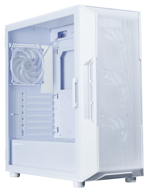 CAJA ZALMAN I3 NEO V2 ATX 4XVENT 120MM 2XUSB 3.0 BLANCO S/N FUENTE - detalle