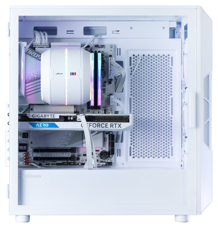 CAJA ZALMAN I3 NEO V2 ATX 4XVENT 120MM 2XUSB 3.0 BLANCO S/N FUENTE - detalle