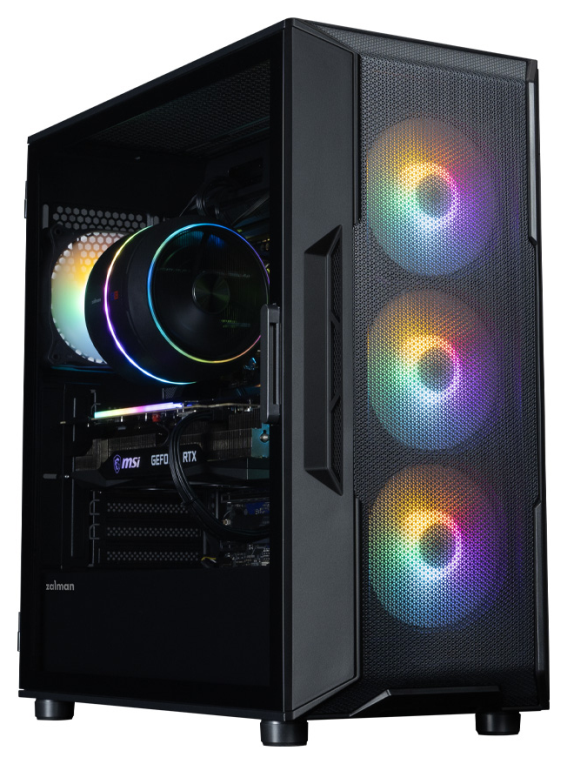 CAJA ZALMAN I3 NEO V2 ATX 4XVENT 120MM 2XUSB 3.0 NEGRO S/N FUENTE