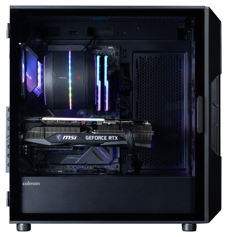 CAJA ZALMAN I3 NEO V2 ATX 4XVENT 120MM 2XUSB 3.0 NEGRO S/N FUENTE - detalle