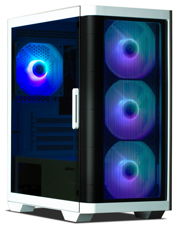 CAJA ZALMAN M4 MATX 4 X VENT 120MM ARGB 2XUSB 3.0 BLANCO S/N FUENTE