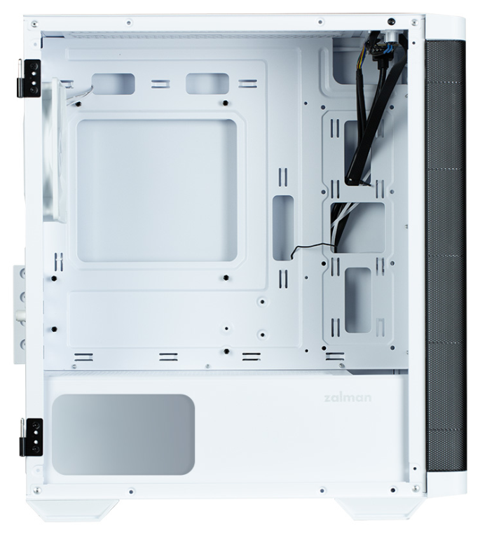 CAJA ZALMAN M4 MATX 4 X VENT 120MM ARGB 2XUSB 3.0 BLANCO S/N FUENTE - detalle