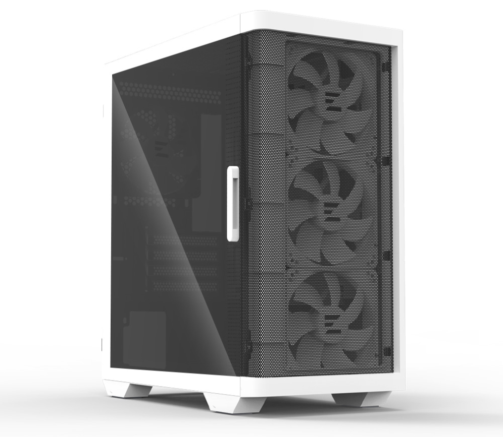 CAJA ZALMAN M4 MATX 4 X VENT 120MM ARGB 2XUSB 3.0 BLANCO S/N FUENTE - detalle