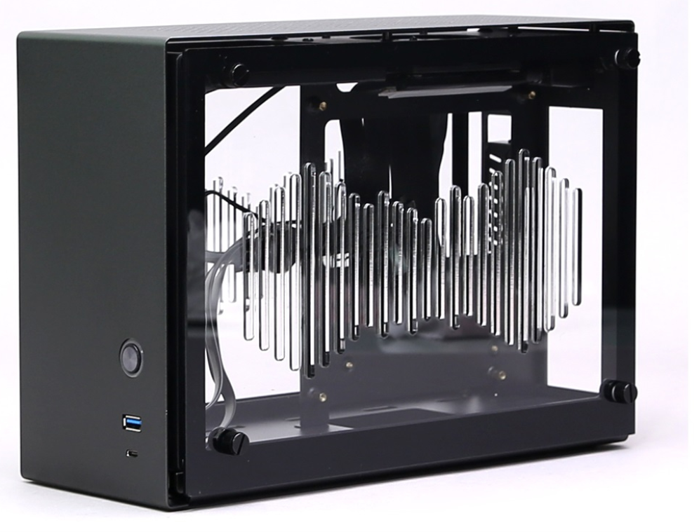CAJA ZALMAN M4 MINI-ITX M2 1 X VENT 800MM ARGB 2XUSB 3.0 GRIS S/N FUENTE - detalle