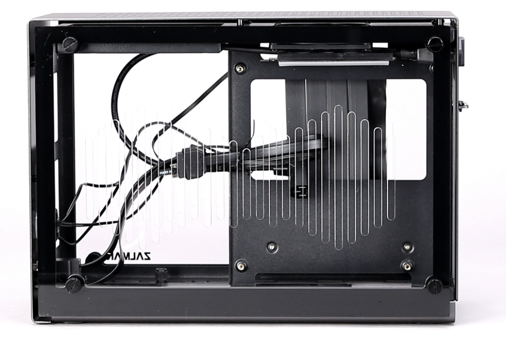 CAJA ZALMAN M4 MINI-ITX M2 1 X VENT 800MM ARGB 2XUSB 3.0 GRIS S/N FUENTE - detalle