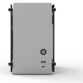 CAJA ZALMAN M4 MINI-ITX M2 1 X VENT 800MM ARGB 2XUSB 3.0 SILVER S/N FUENTE