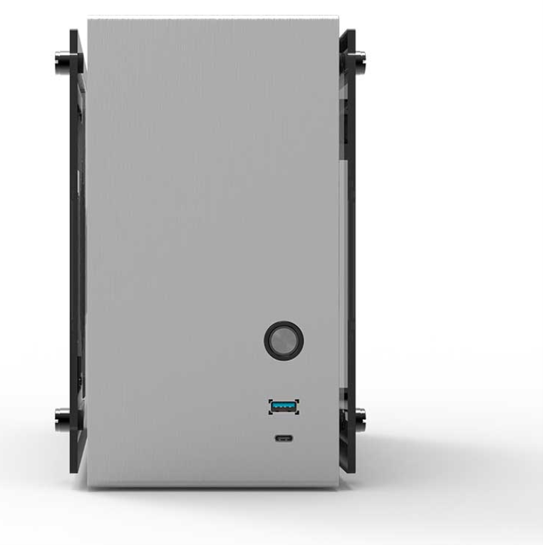 CAJA ZALMAN M4 MINI-ITX M2 1 X VENT 800MM ARGB 2XUSB 3.0 SILVER S/N FUENTE