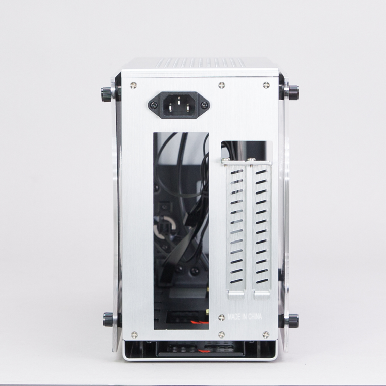 CAJA ZALMAN M4 MINI-ITX M2 1 X VENT 800MM ARGB 2XUSB 3.0 SILVER S/N FUENTE - detalle