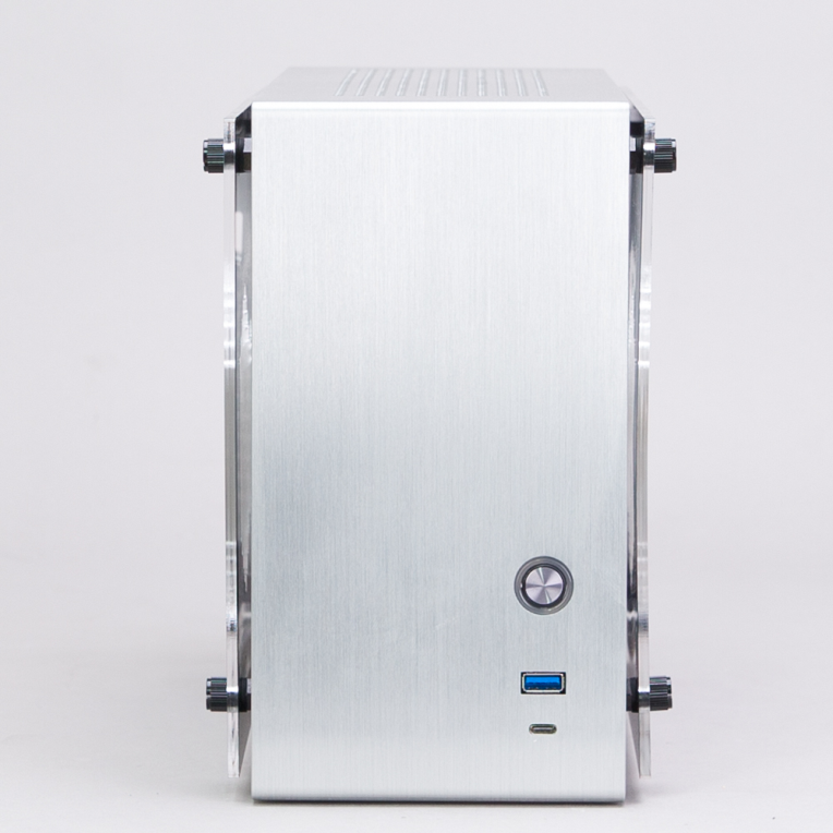 CAJA ZALMAN M4 MINI-ITX M2 1 X VENT 800MM ARGB 2XUSB 3.0 SILVER S/N FUENTE - detalle