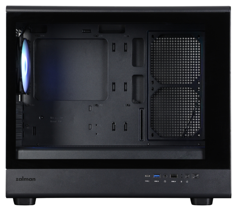 CAJA ZALMAN M5 MATX 4 X VENT 120MM ARGB 2XUSB 3.0 NEGRO S/N FUENTE - detalle