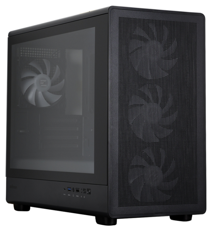 CAJA ZALMAN M5 MATX 4 X VENT 120MM ARGB 2XUSB 3.0 NEGRO S/N FUENTE - detalle
