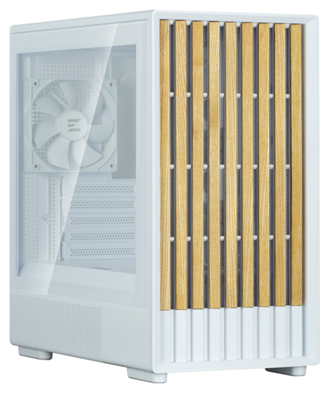 CAJA ZALMAN P10 NAMU ATX 4 XVENT 120MM ARGB 2XUSB 3.0 BLANCO S/N FUENTE - detalle
