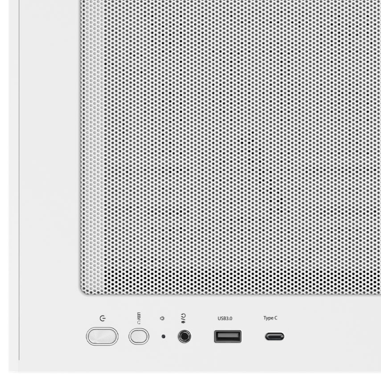 CAJA ZALMAN P30 AIR MATX 3 X VENT 120MM ARGB 2XUSB 3.0 BLANCO S/N FUENTE - detalle