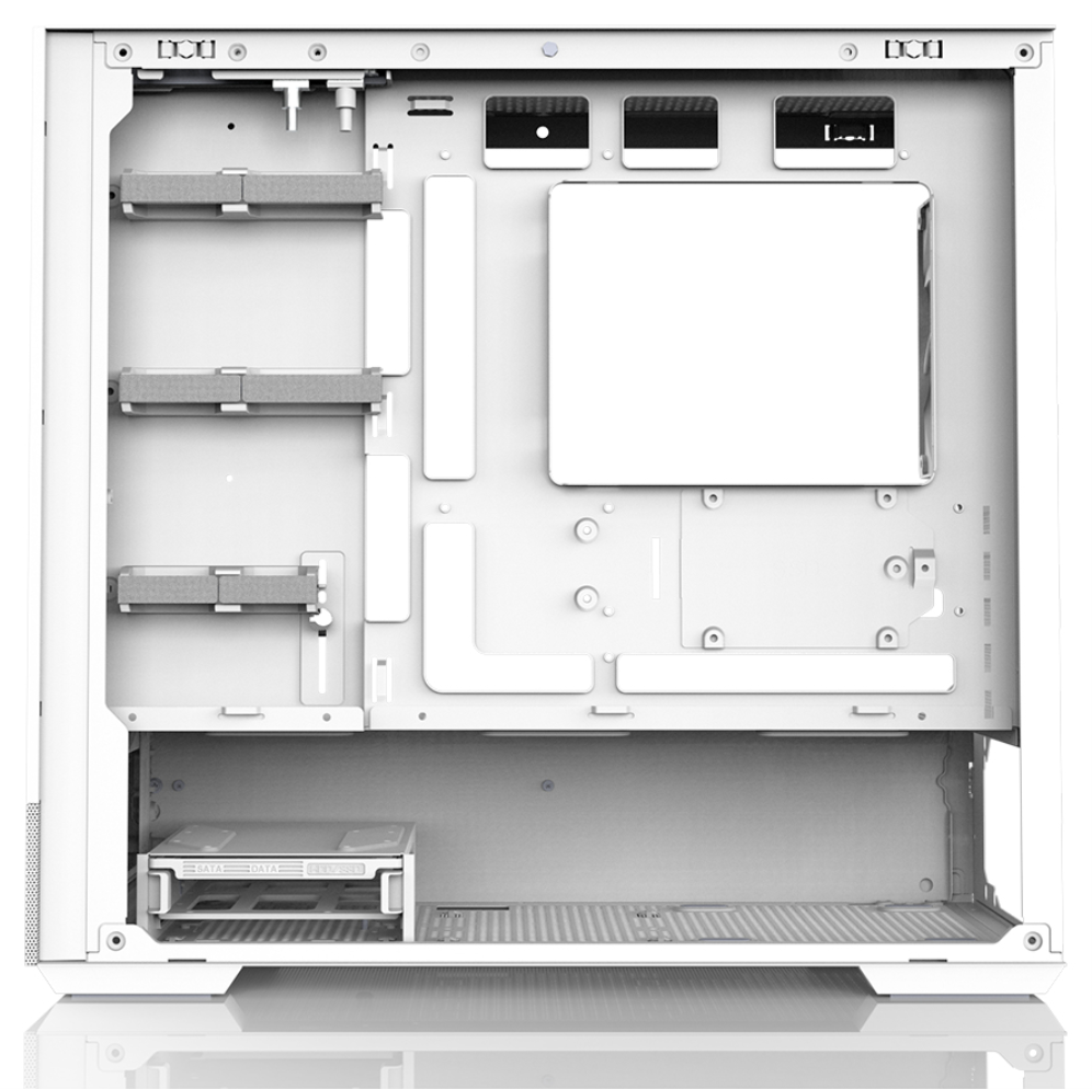CAJA ZALMAN P30 AIR MATX 3 X VENT 120MM ARGB 2XUSB 3.0 BLANCO S/N FUENTE - detalle
