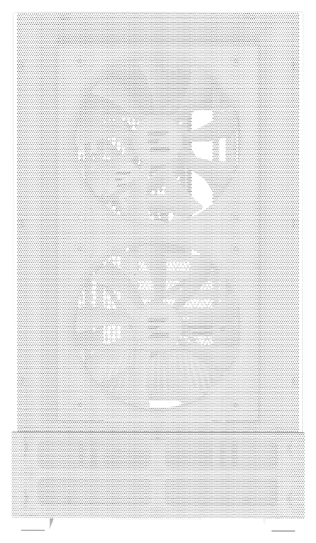 CAJA ZALMAN P30 AIR MATX 3 X VENT 120MM ARGB 2XUSB 3.0 BLANCO S/N FUENTE - detalle