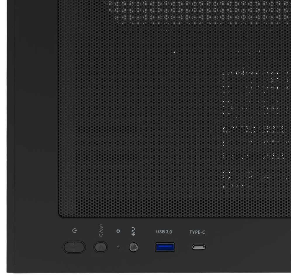 CAJA ZALMAN P30 AIR MATX 3 X VENT 120MM ARGB 2XUSB 3.0 NEGRO S/N FUENTE - detalle