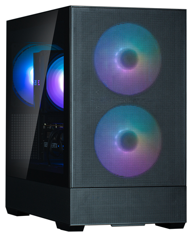 CAJA ZALMAN P30 AIR MATX 3 X VENT 120MM ARGB 2XUSB 3.0 NEGRO S/N FUENTE - detalle